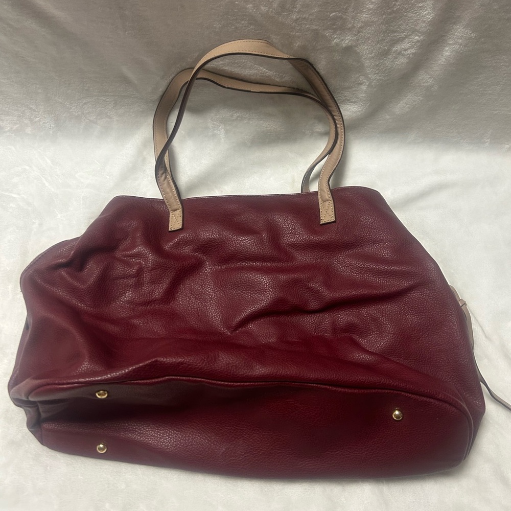 Sole/Society red large purse satchel bag
